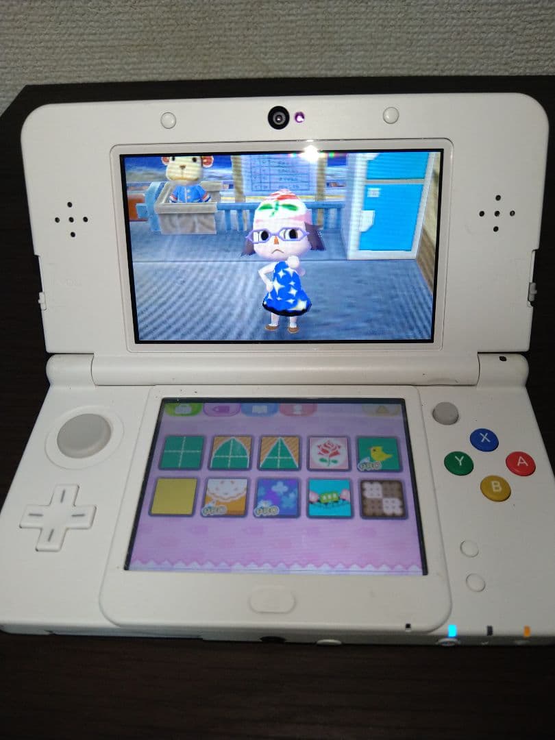 New ニンテンドー3DS 本体 どうぶつの森 きせかえプレートNintendo 3DS UP786_INFO