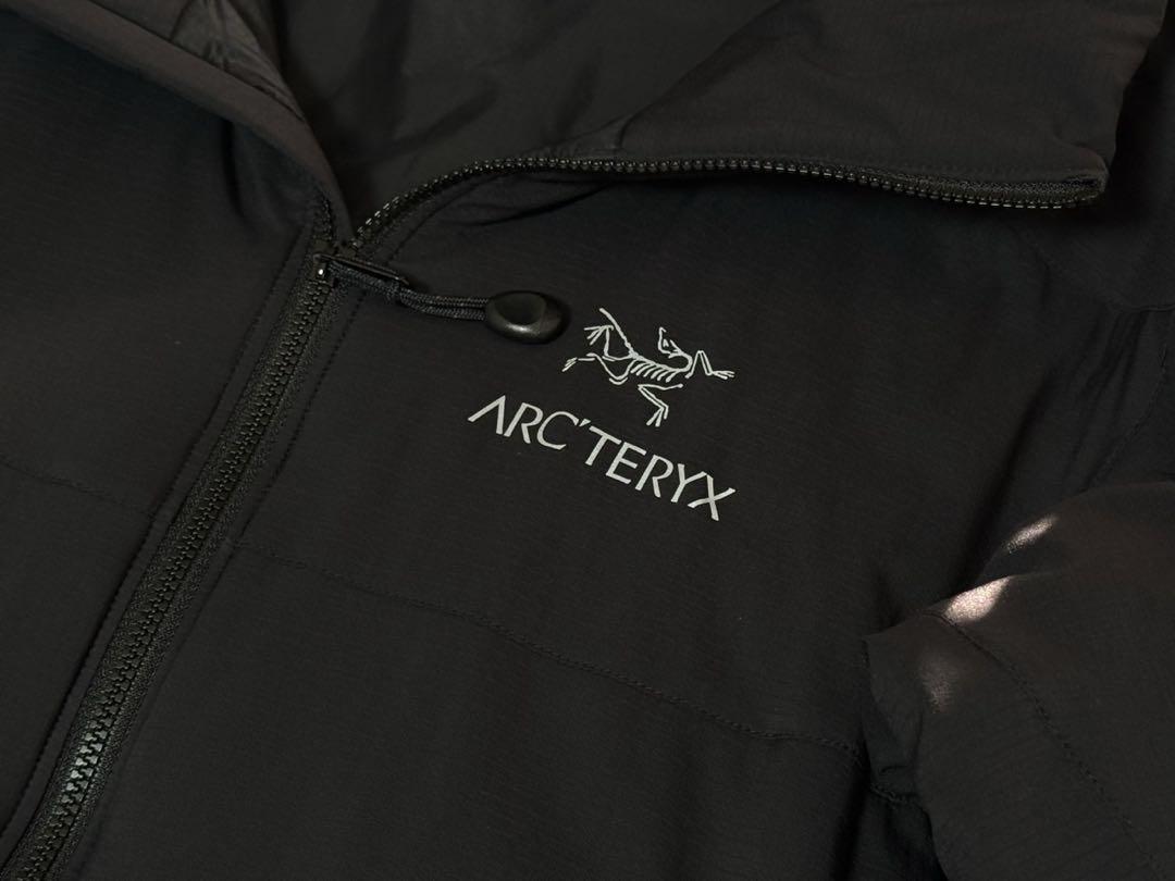 アークテリクス アトムARフーディー XSサイズ ブラック