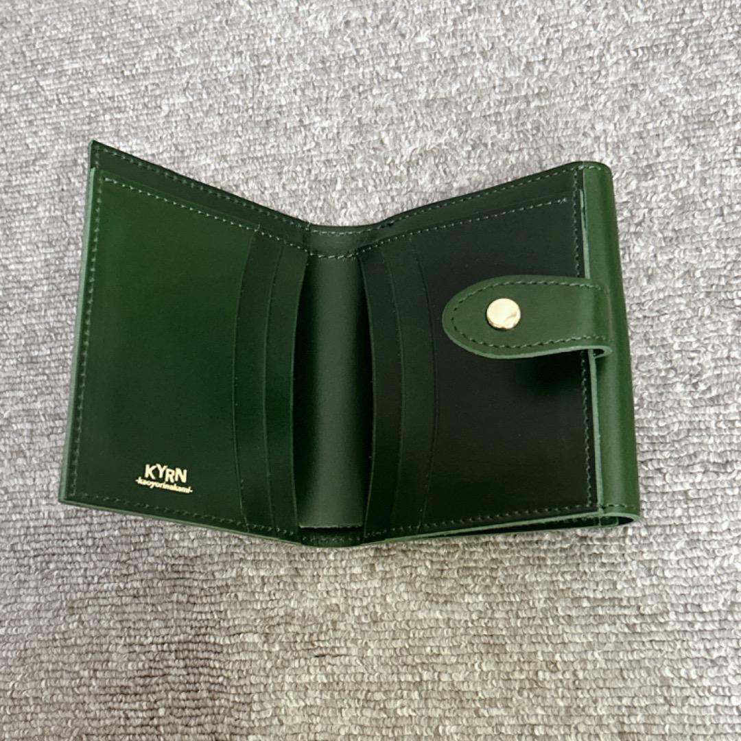 【 新品 未使用 】 kaoyorinakami leather wallet