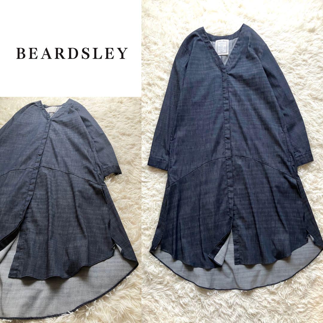 maribu様専用BEARDSLEY ビアズリー デニム羽織り前開きワンピース