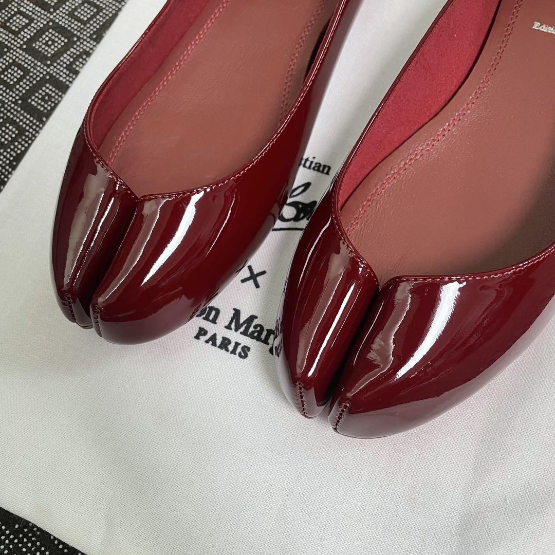 お礼や感謝伝えるプチギフト Maison メルカリ - サイズ38 ボルドー Marlougiela Margiela 靴