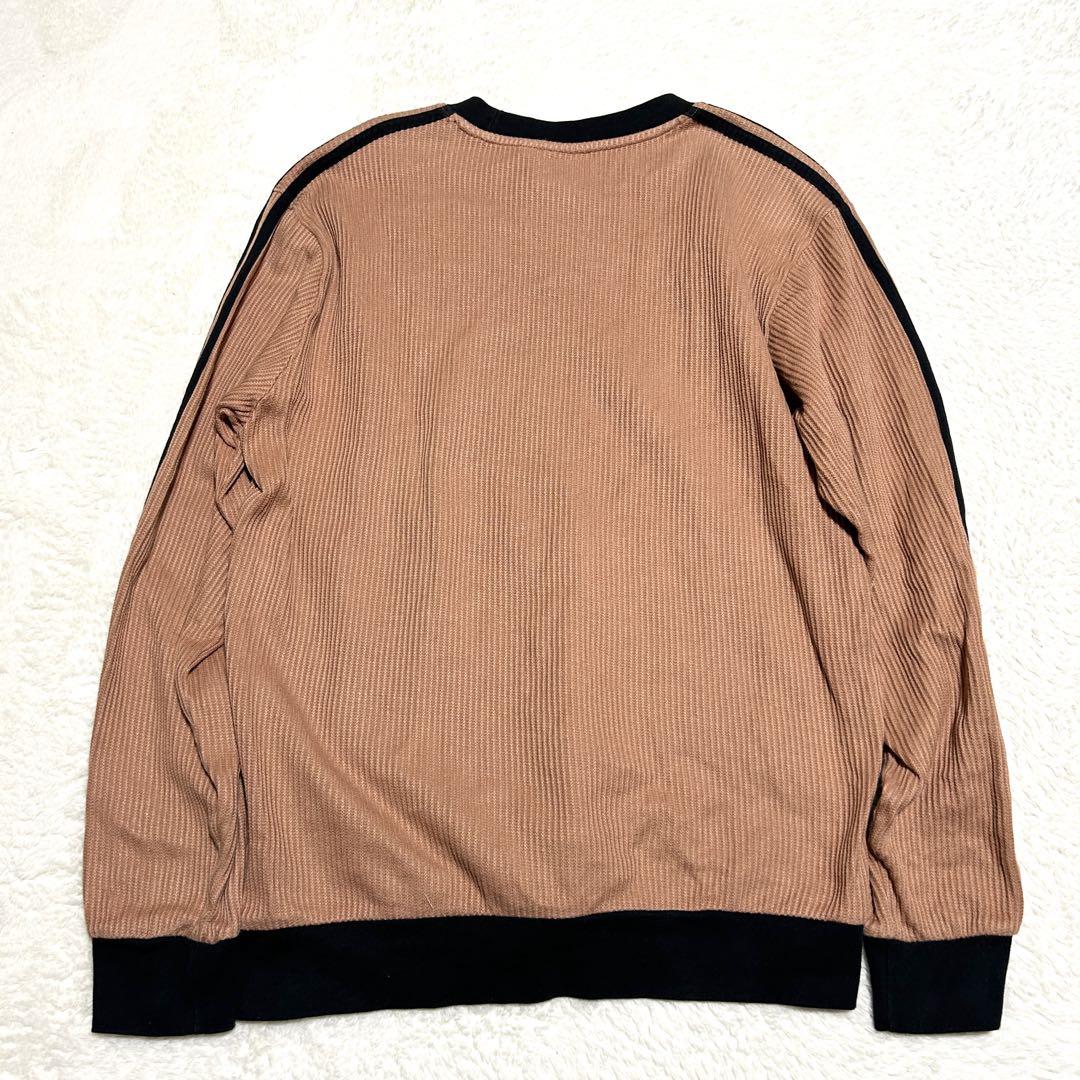 極美品✨大人気 adidas アディダスオリジナルス ワッフルトレーナー 茶 M