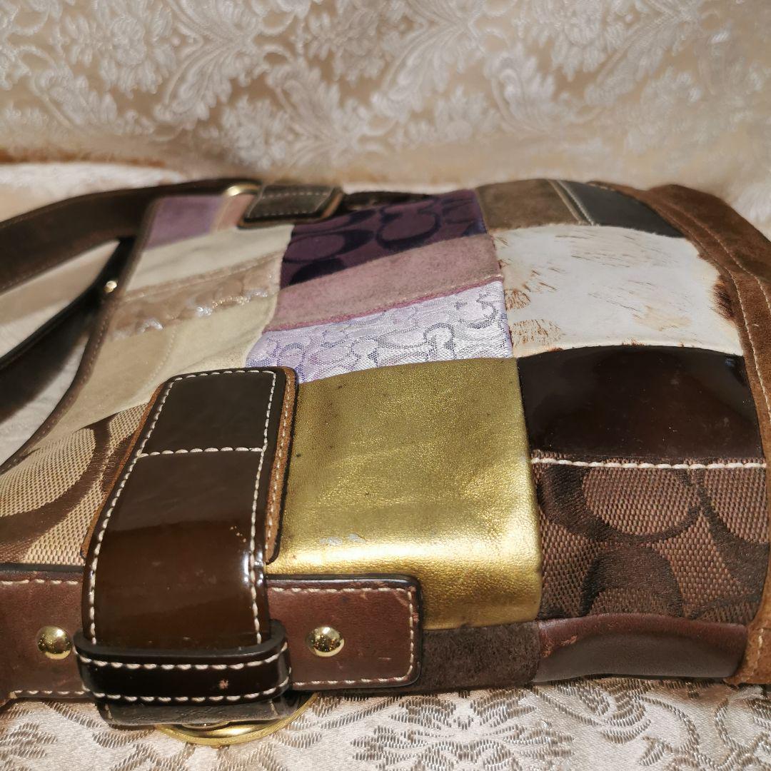 コーチ COACH パッチワーク 2WAY ショルダーバッグ 3573