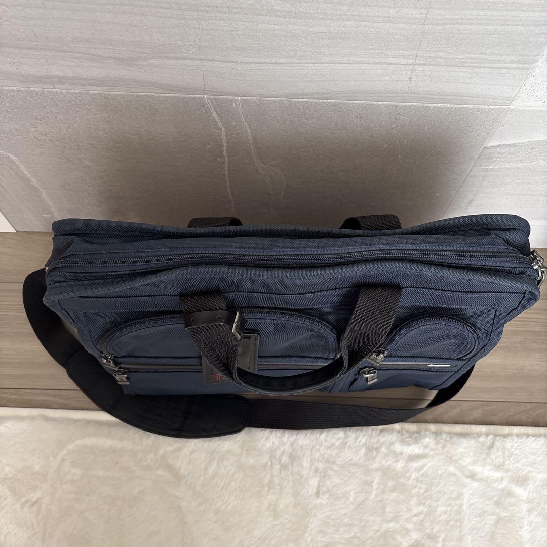 TUMI ビジネスバッグ ネイビー