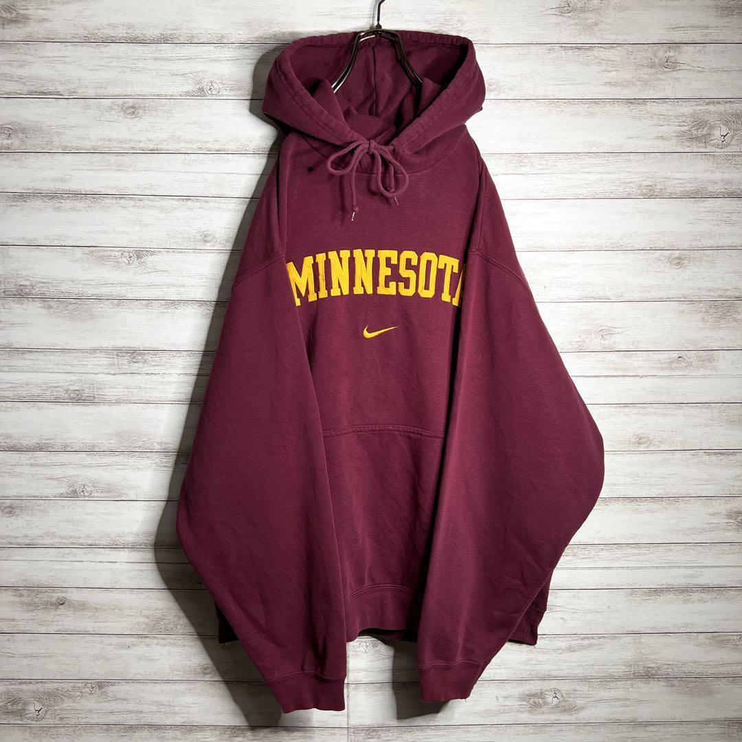 【入手困難!!】ナイキ ✈︎刺繍 アーチロゴ ゆるだぼ Minnesota 画像3