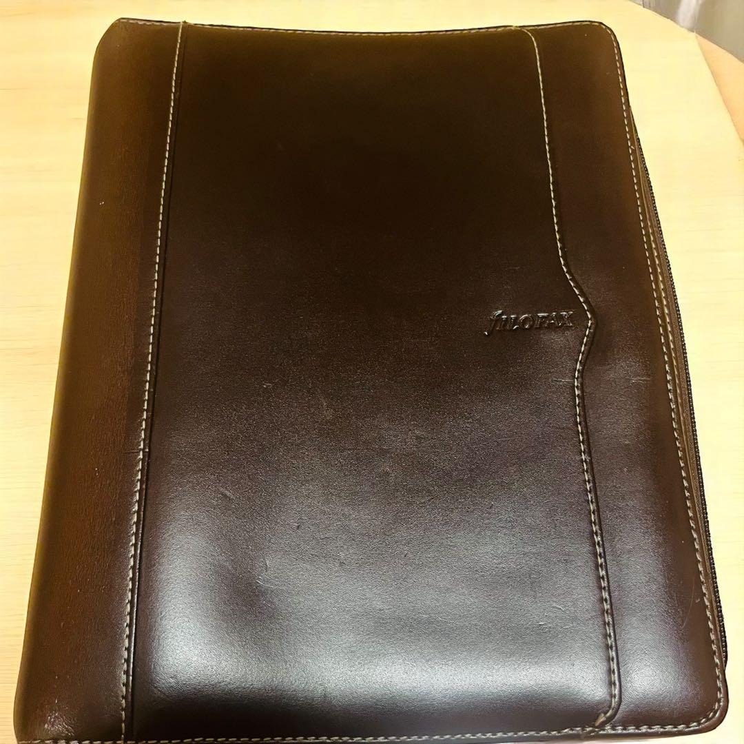 filofax ファイロファックス キューバン ダークブラウン A5 30mm