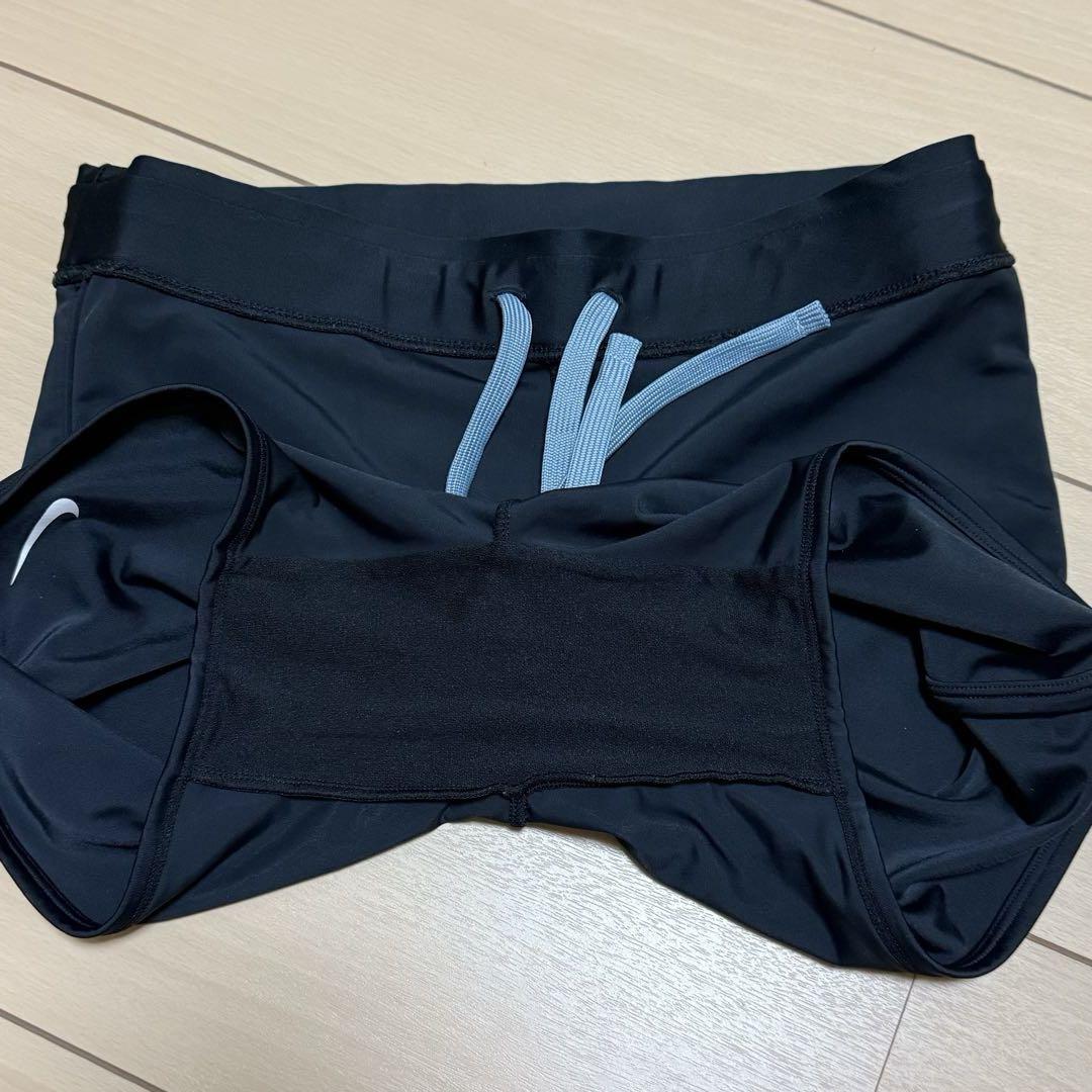 【1回使用 美品 即日発送】NIKEフィットネス水着 セパレート XL 青
