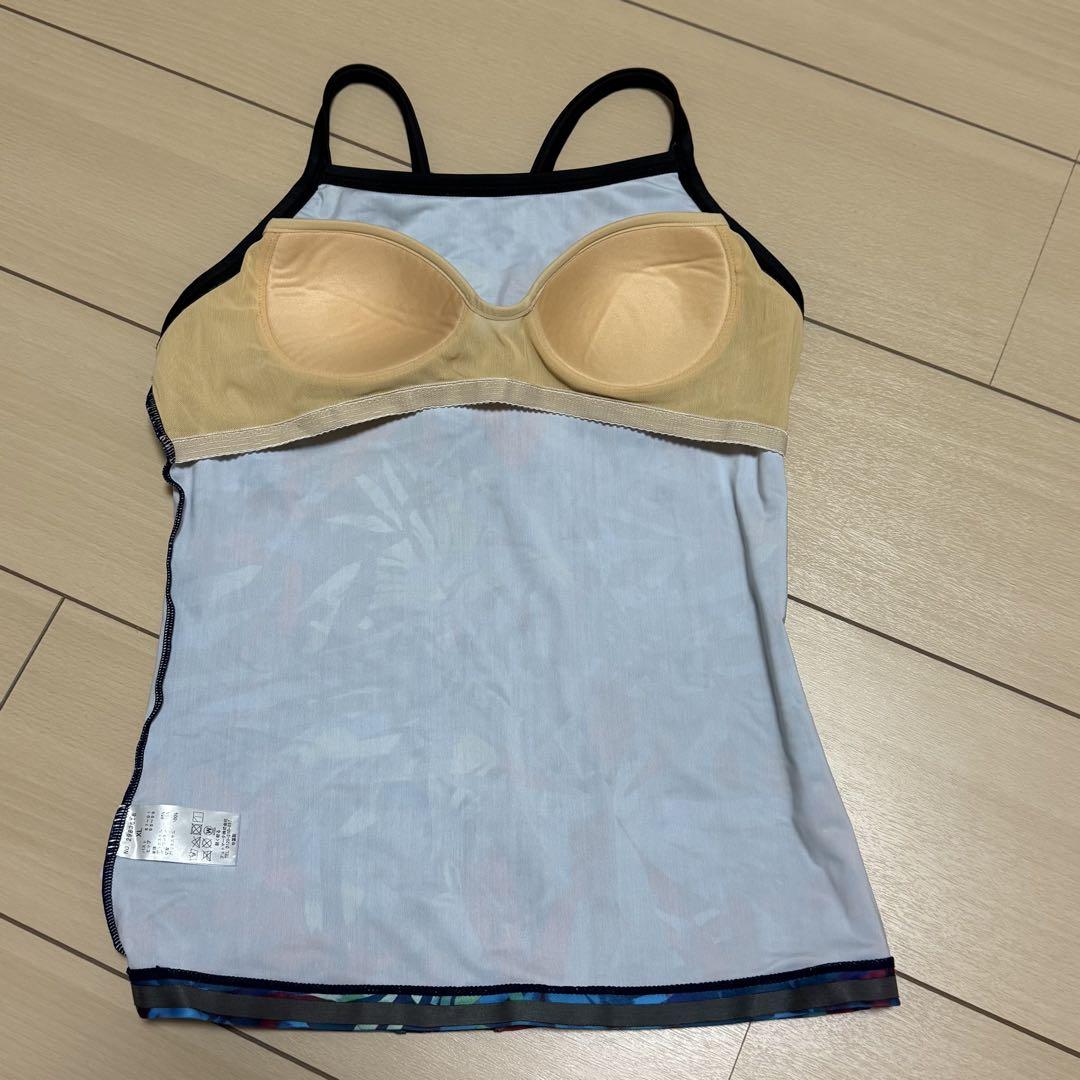 【1回使用 美品 即日発送】NIKEフィットネス水着 セパレート XL 青