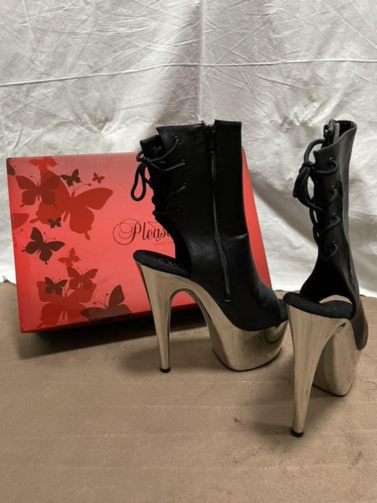 Pleaser Adore-3000WCF Thigh High Boots | Buy Now at