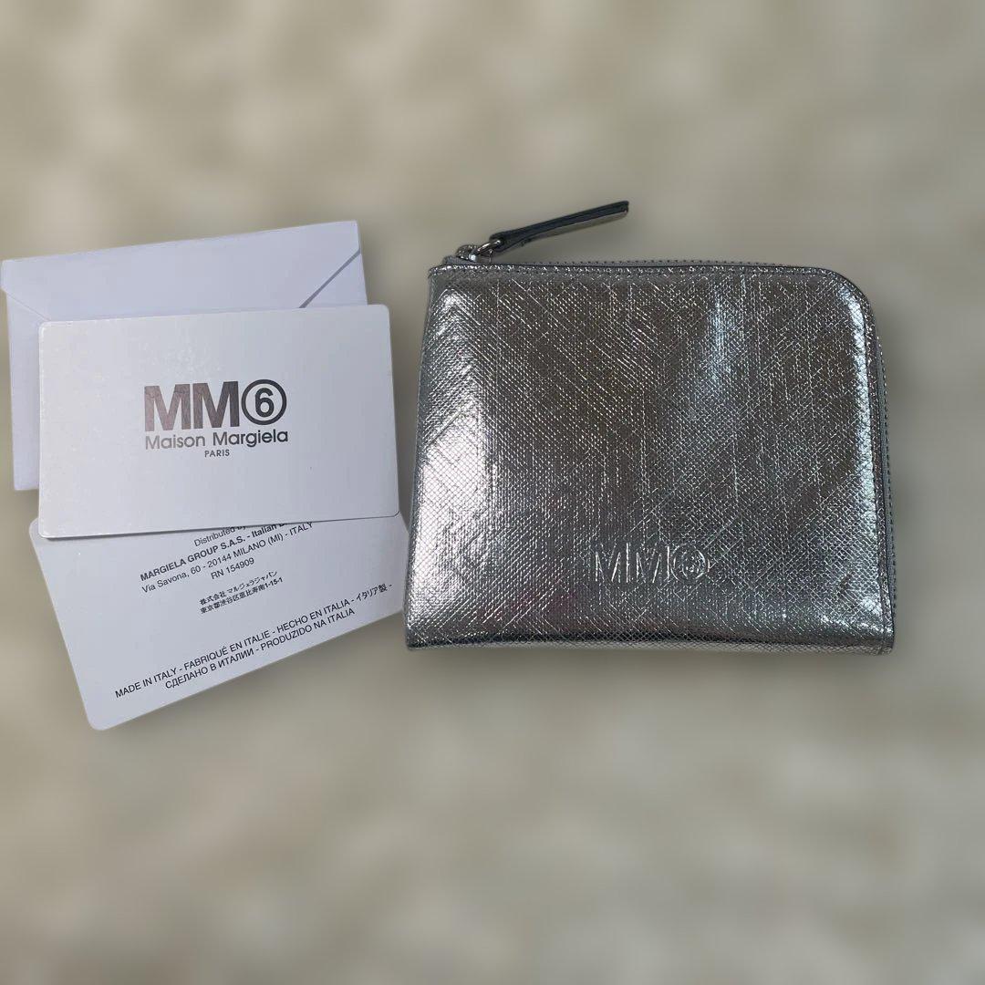 MM6 Maison Margiela マルジェラ　財布　コインケース　シルバー