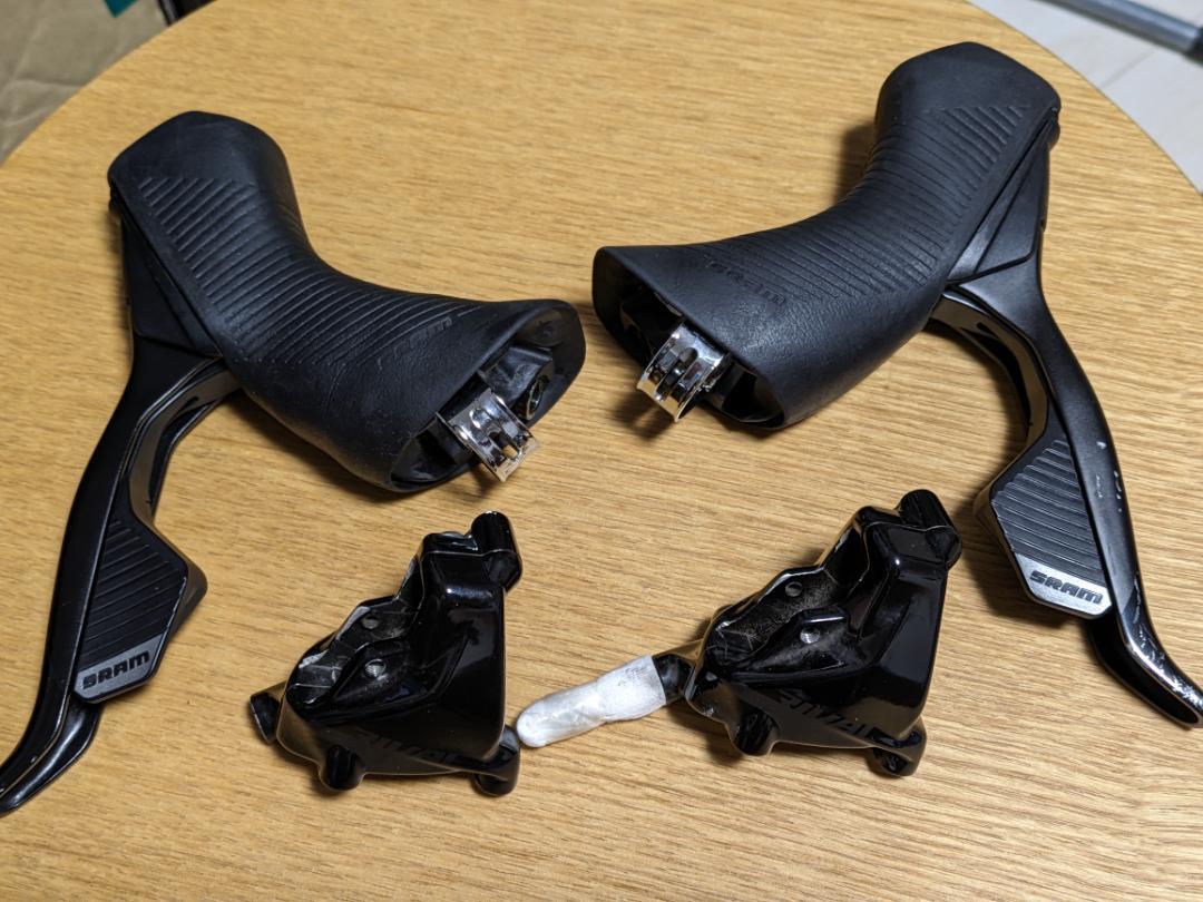 SRAM rival etap AXS 12s シフター＆油圧ディスクブレーキ