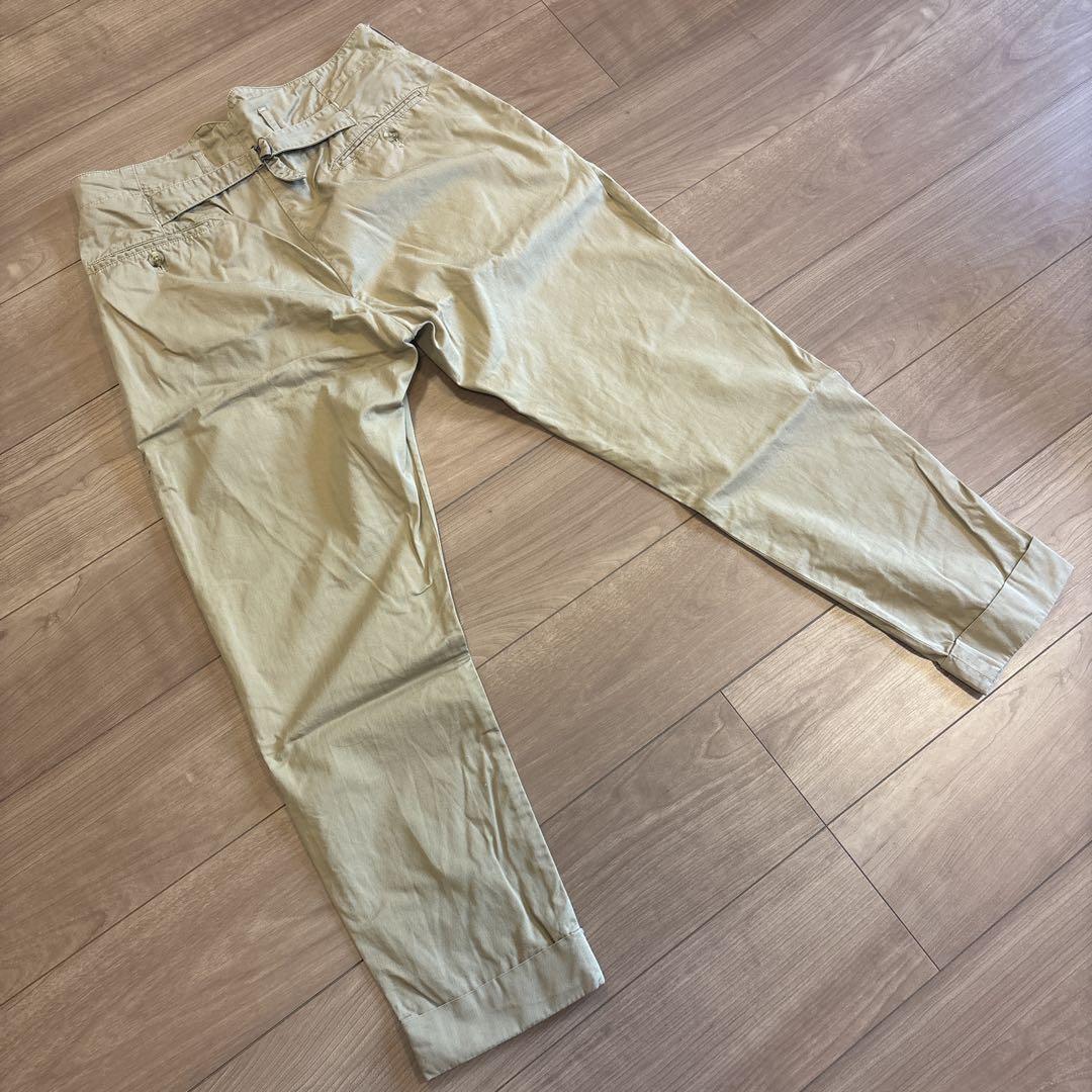 ENGINEERED GARMENTS シンチバック チノパンsize