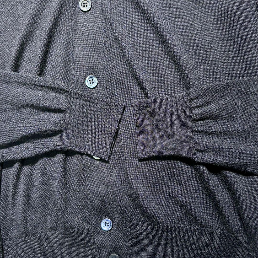 美品】CRUCIANI クルチアーニ カーディガン カシミヤ シルク 48