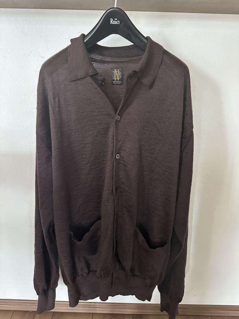BATONER choma polo カーディガン - メルカリ