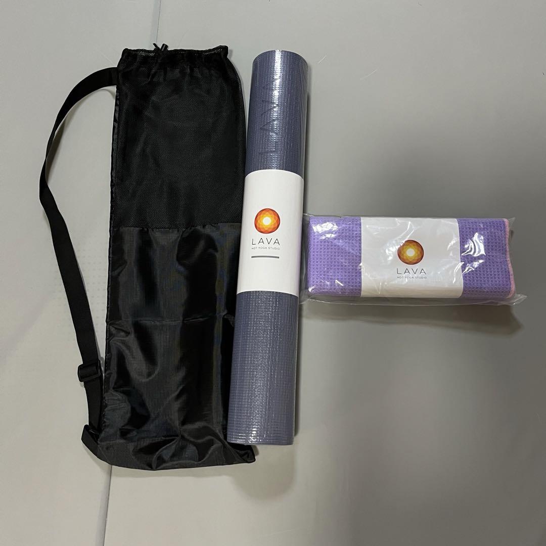 LAVA ヨガマット、ラグ、ヨガマットケース LAVA ヨガマット、ラグ、ヨガマットケース