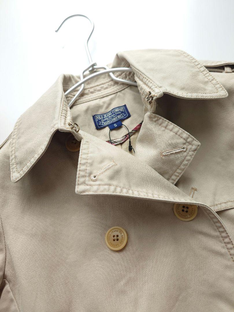 ✨新品 POLO JEANS ラルフローレン 春秋アウター ショート丈 薄茶 S