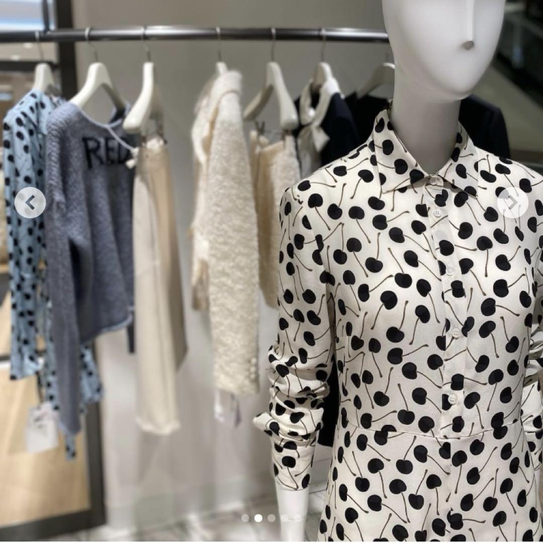 ♢定価21万円♢ 【RED VALENTINO】　ロングシャツワンピース　42