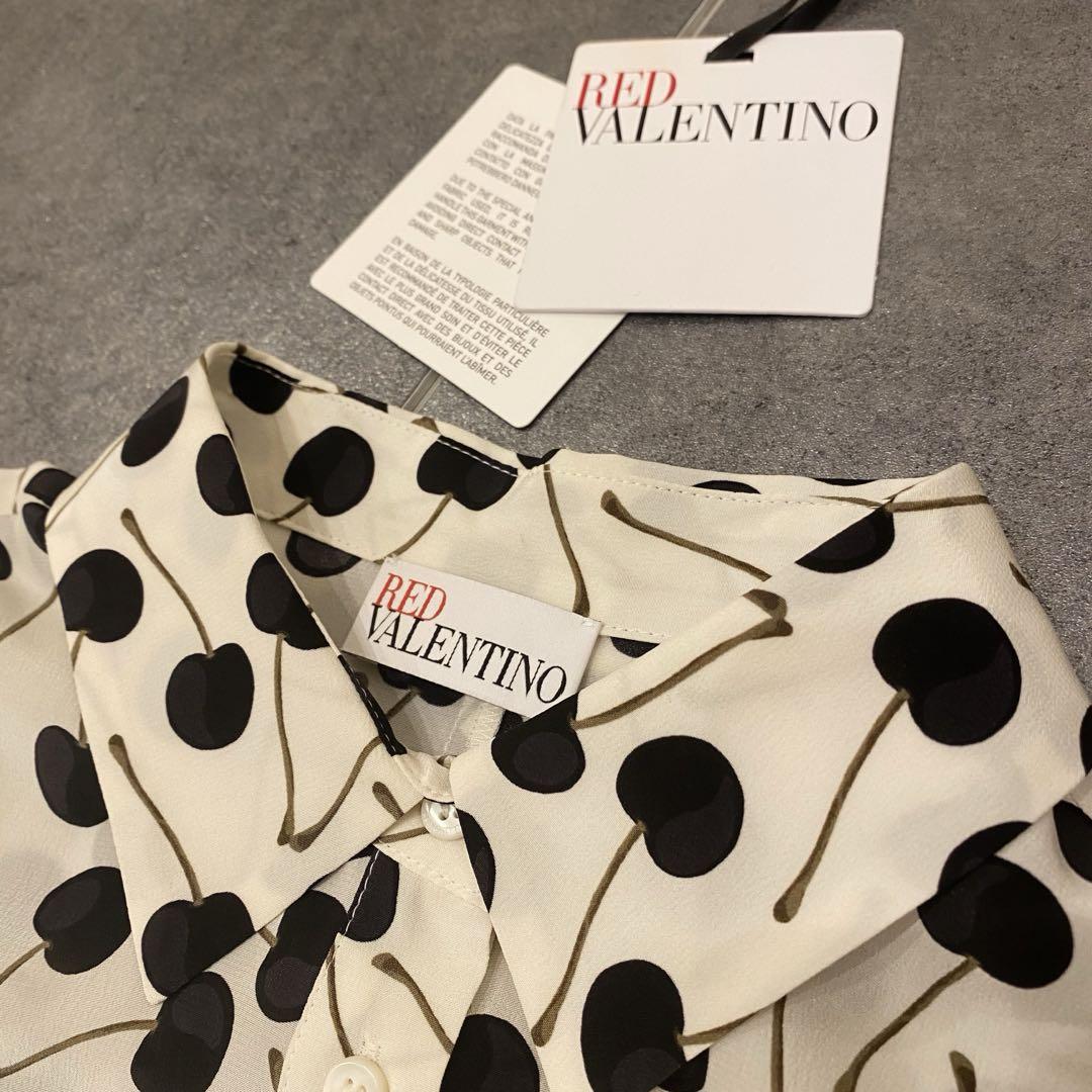 ♢定価21万円♢ 【RED VALENTINO】　ロングシャツワンピース　42