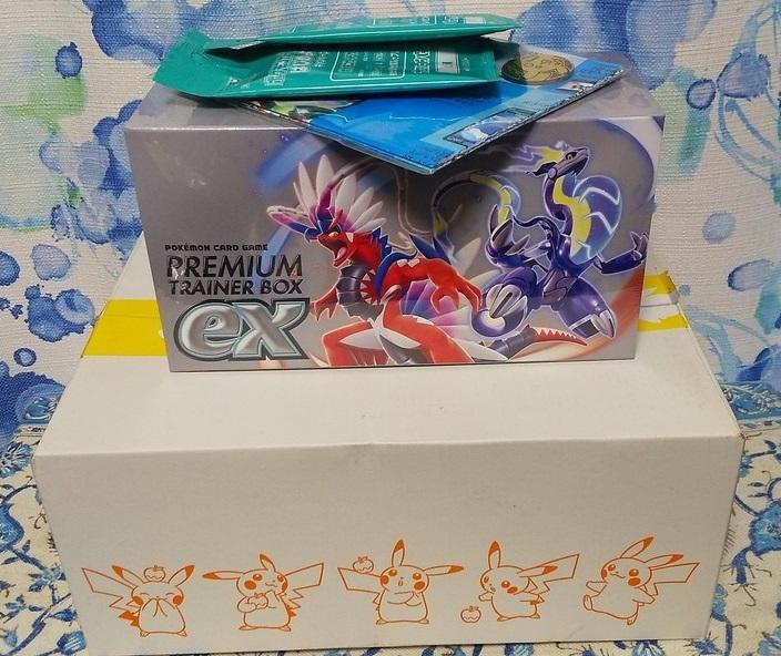 ☆ポケモンカードプレミアムトレーナーボックスex スカーレット