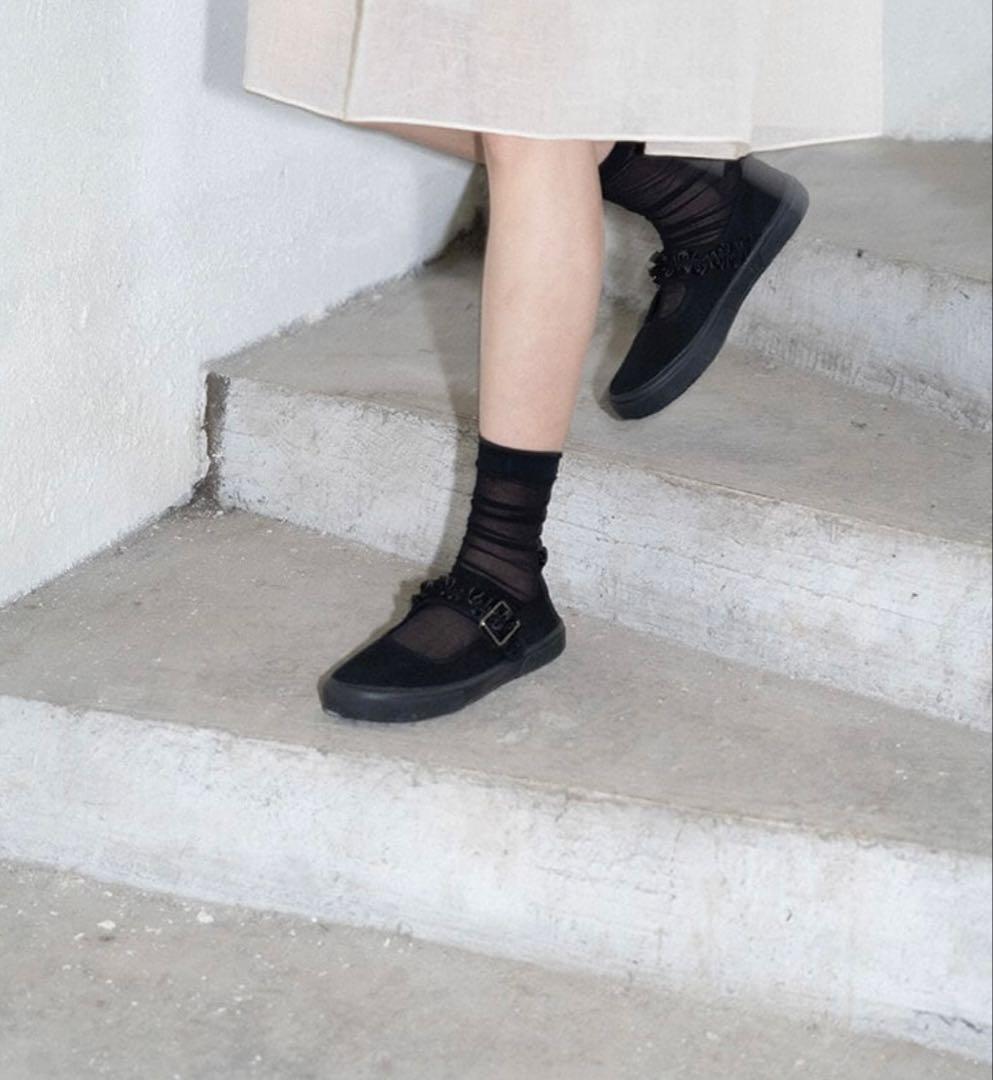 黒 メリージェーン23.5cm・NOVESTA