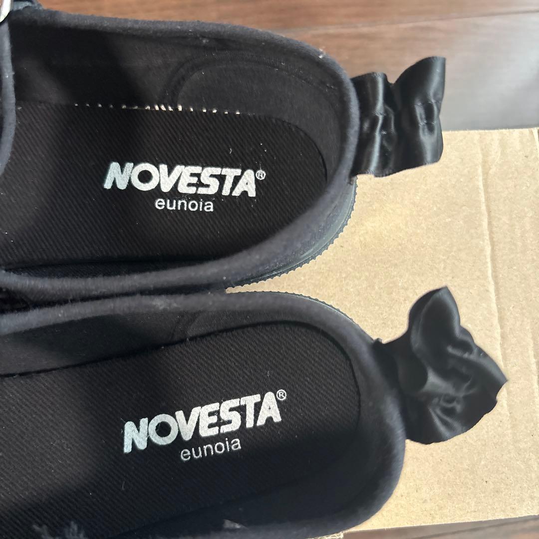 黒 メリージェーン23.5cm・NOVESTA