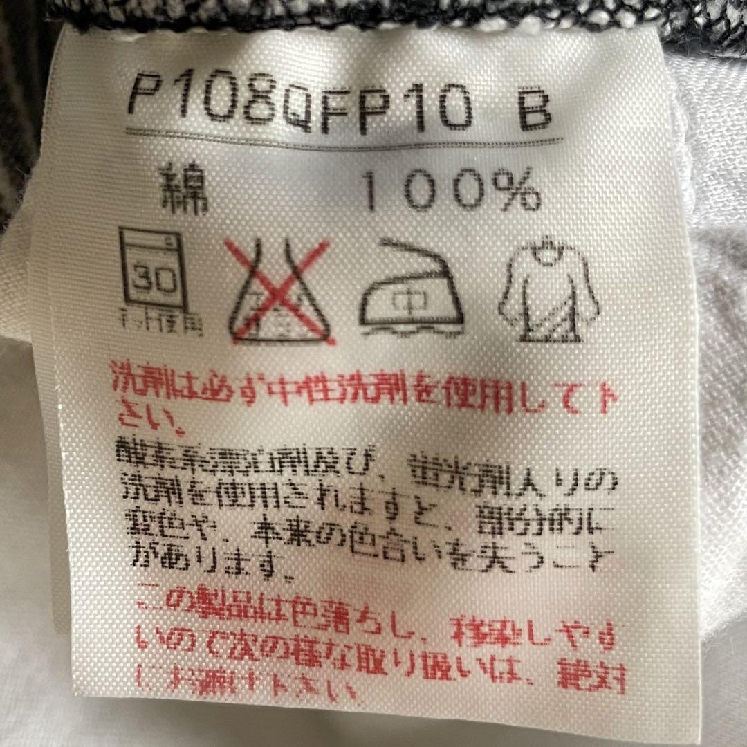 ピンクハウス  オーバーオール　サロペット　デニム ヒッコリー　ワッペン