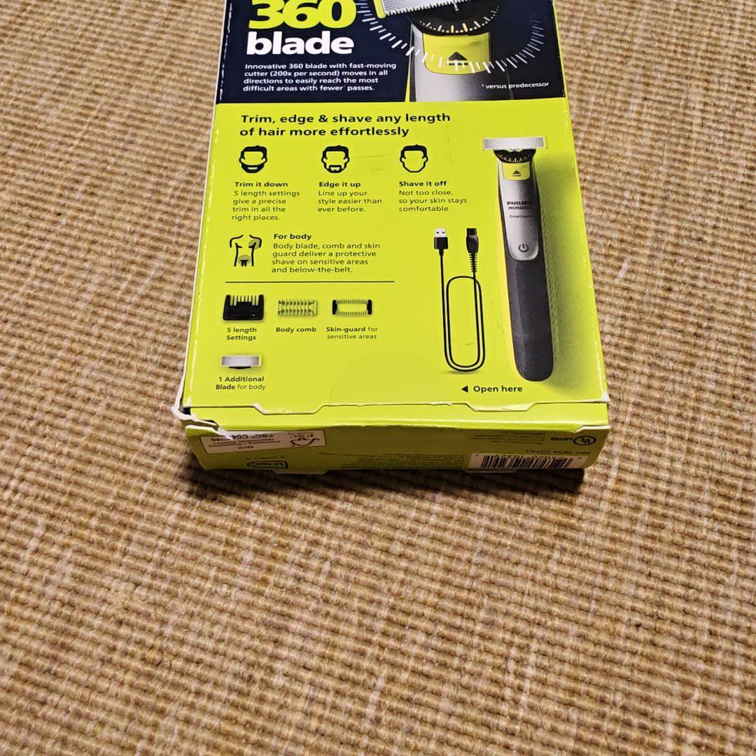 Philips OneBlade QP2834/70 本体 メンズ剃刀 ③