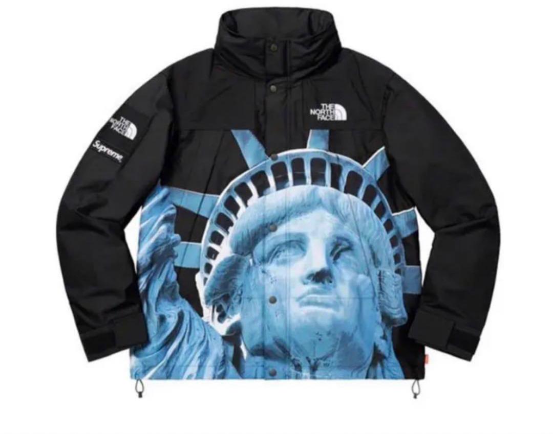 Supreme ノースフェイス 自由の女神 ブラック サイズL