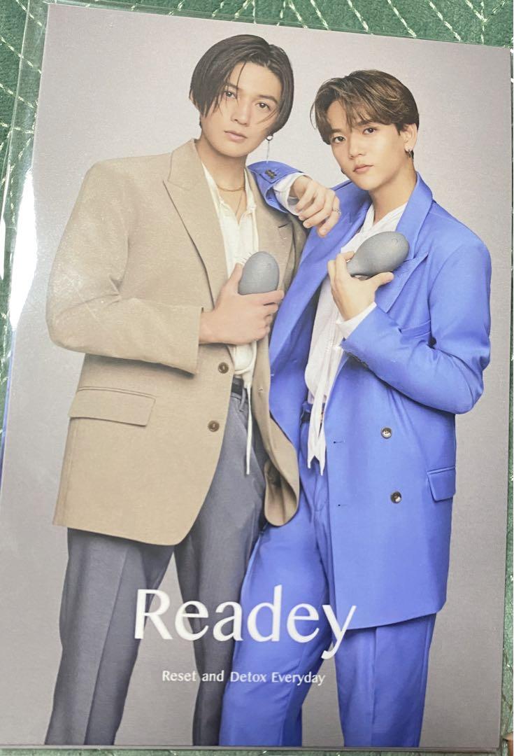 Readey リアディ 八木勇征 中島颯太 ポストカード付き 中島颯太 八木勇征 サイン入り ポストカード readey リアディ