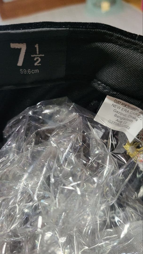 SUPREME×New Era キャップ 22AW ブラック