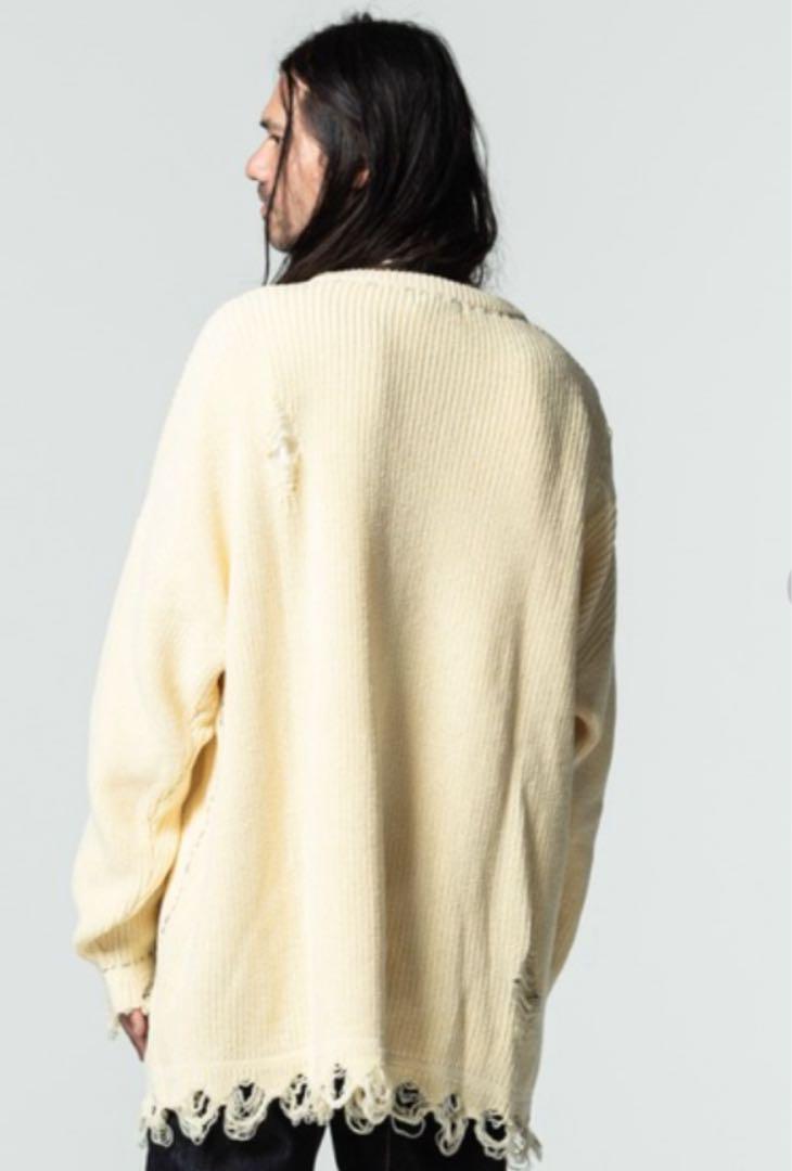 glamb ☆ 美品 ハンドスティッチクラッシュ ニット - メルカリ