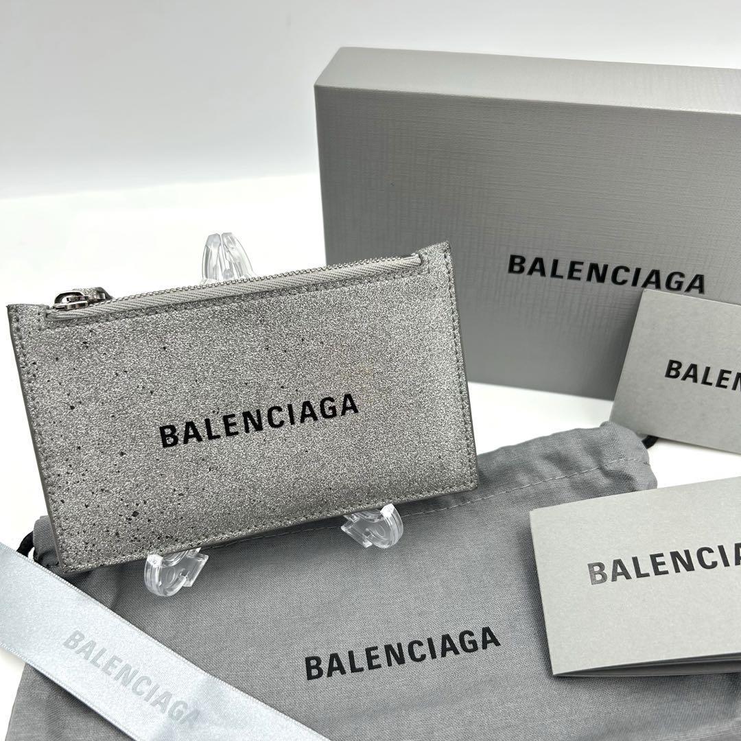 BALENCIAGA エブリディ ロゴ カードケース コインケース 332 画像1