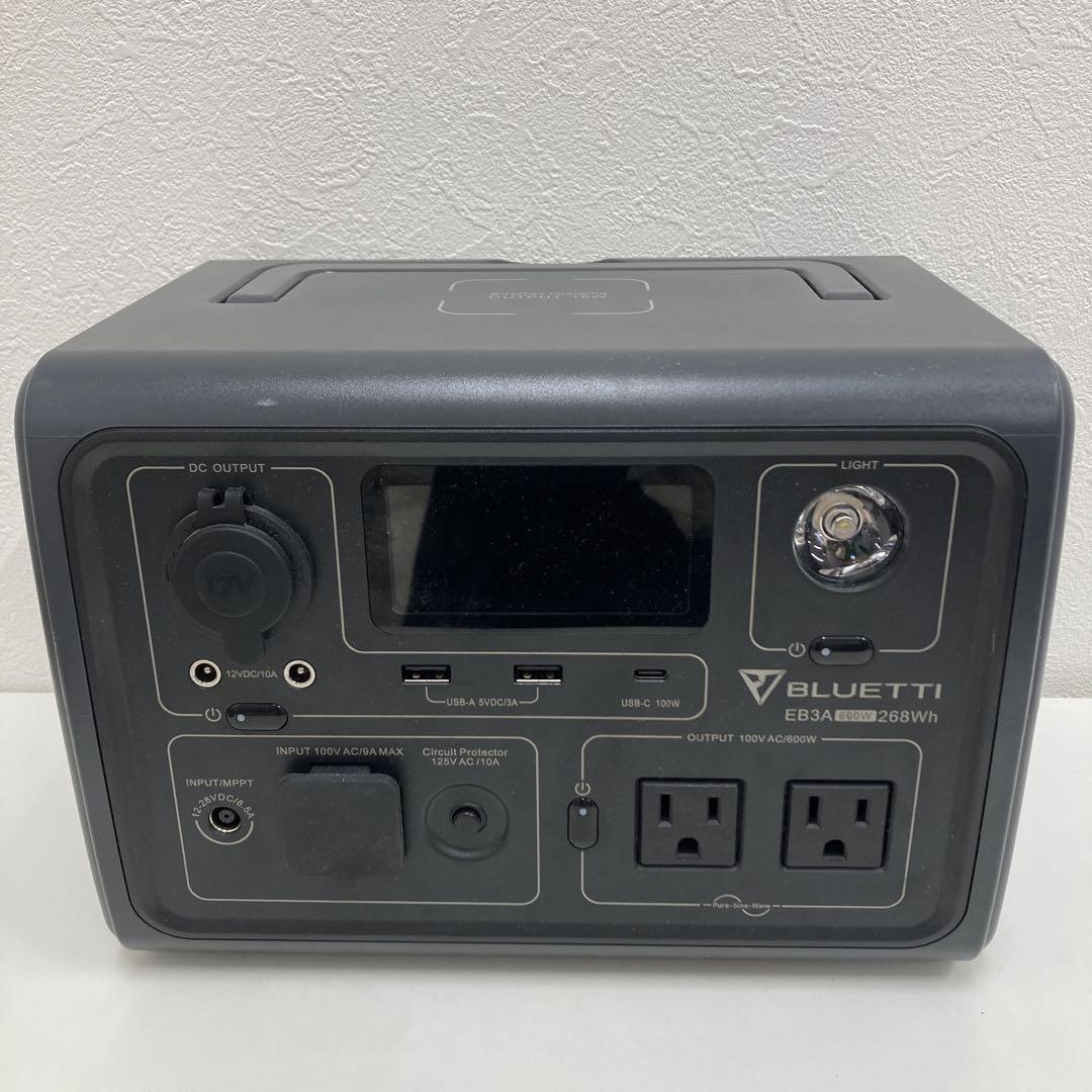 ◎D8327 BLUETTI ブルーティ　EB3A 268Wh　ポータブル電源