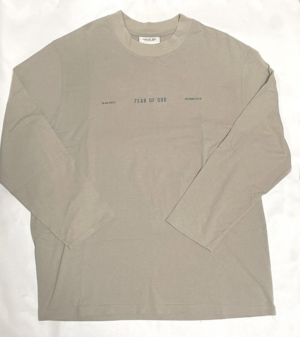 Lサイズ FEAR OF GOD LS TEE ロンT バックプリント