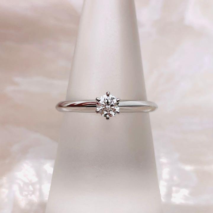 激安商品 Tiffany Co ソリテール ダイヤリング 婚約指輪 D0 21ct リング Csjla Pe