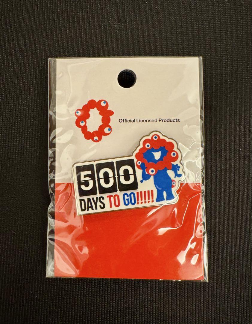 EXPO2025 大阪関西万博 500DAYS TO GO! ピンバッジ