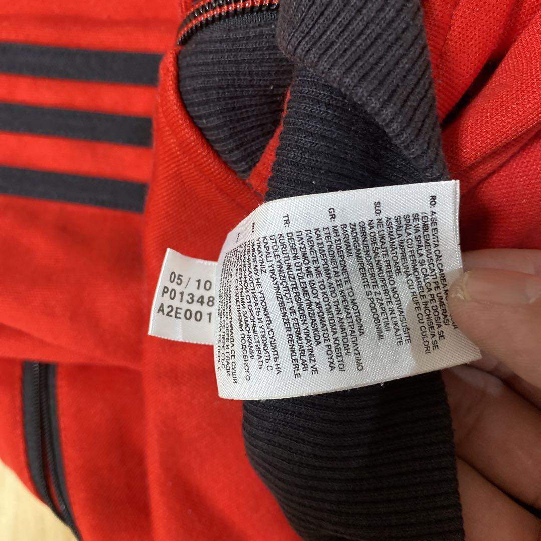 ADIDAS アディダス　adidas 赤 ジャージ Sサイズ　古着