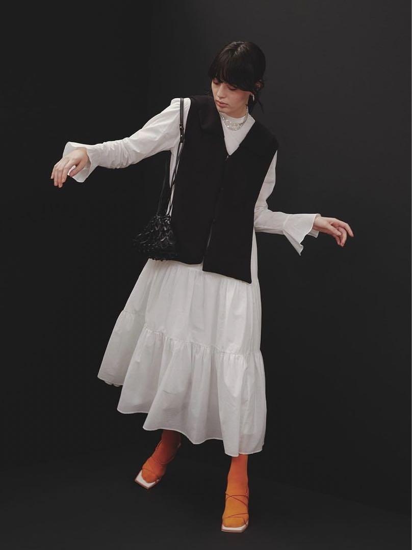 VINTAGE LIKE JACQUARD OVER VEST（ニット/セーター）｜Ameri