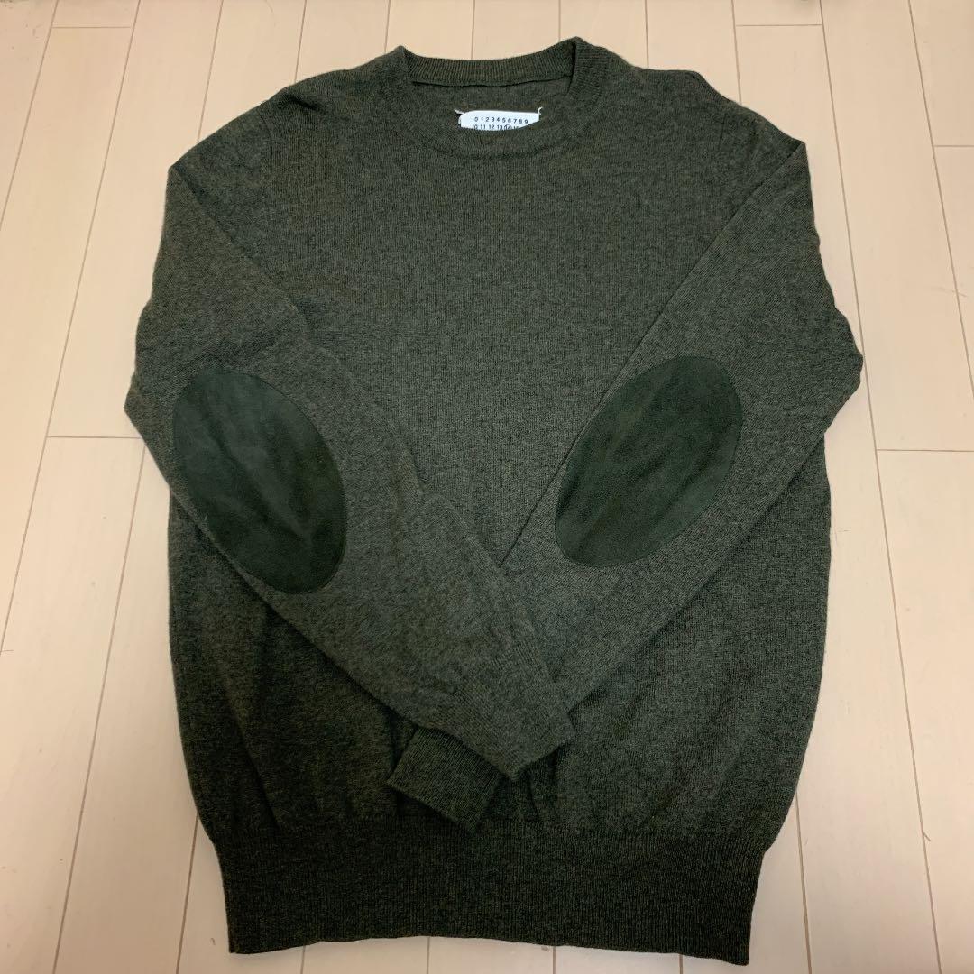 【美品】Maison Margiela 定番 エルボーパッチニット