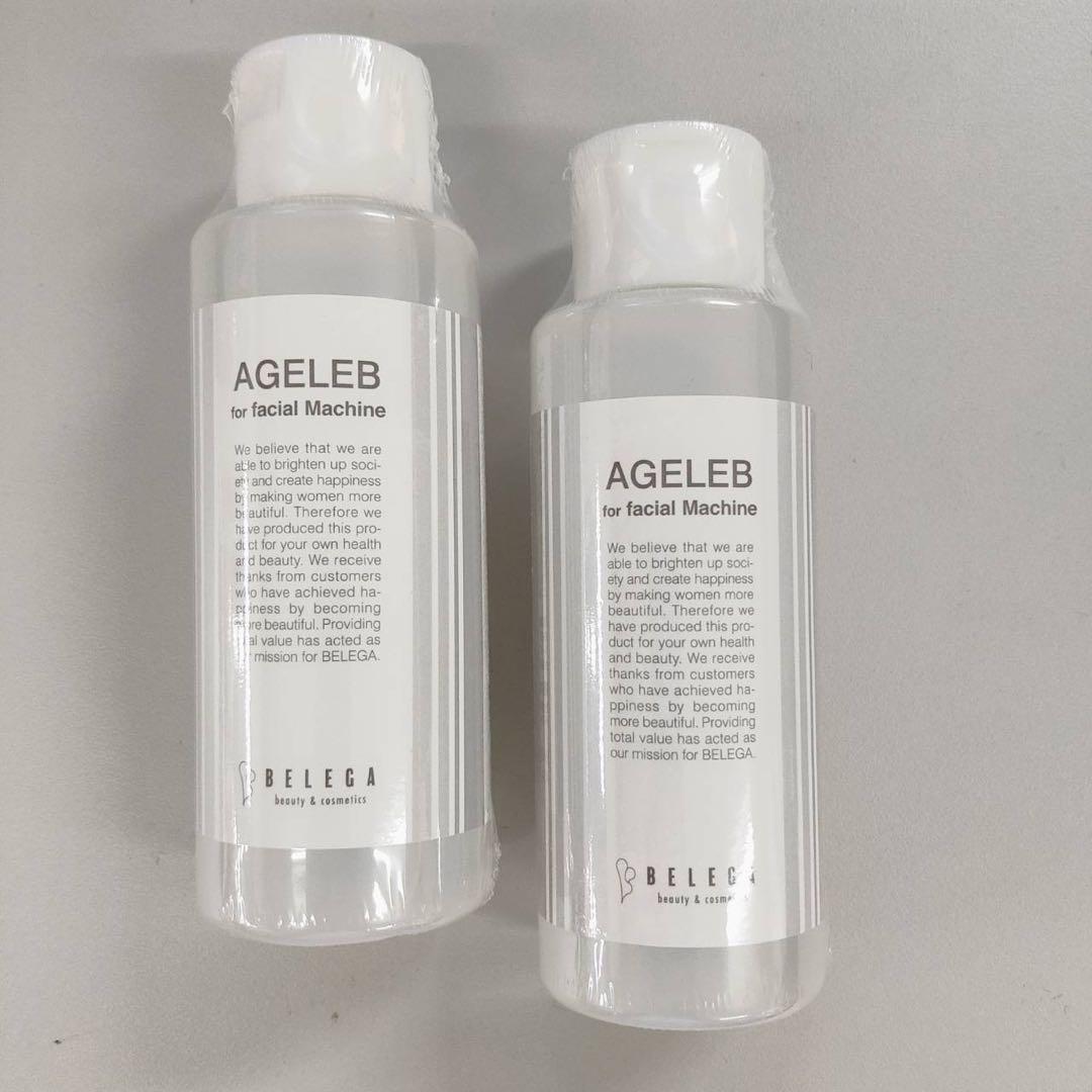 【新品】ベレガ AGELEB フォーフェイシャルマシーン 100ml 4本セット
