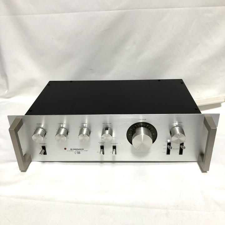 動作品】pioneer パイオニア ステレオプリアンプ C-1500 100V