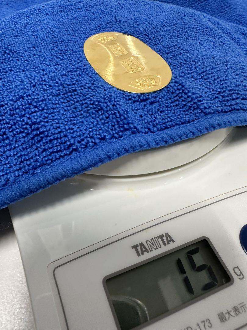 価格交渉可❗️ 15g  純金　純銀　2枚セット　金貨　銀貨