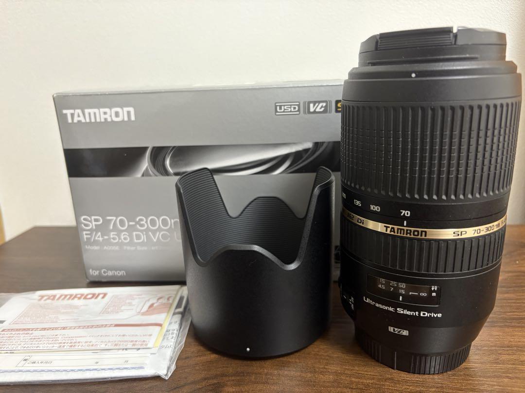 光学良好 元箱付 TAMRON 70-300mm A005 キヤノン用　EF