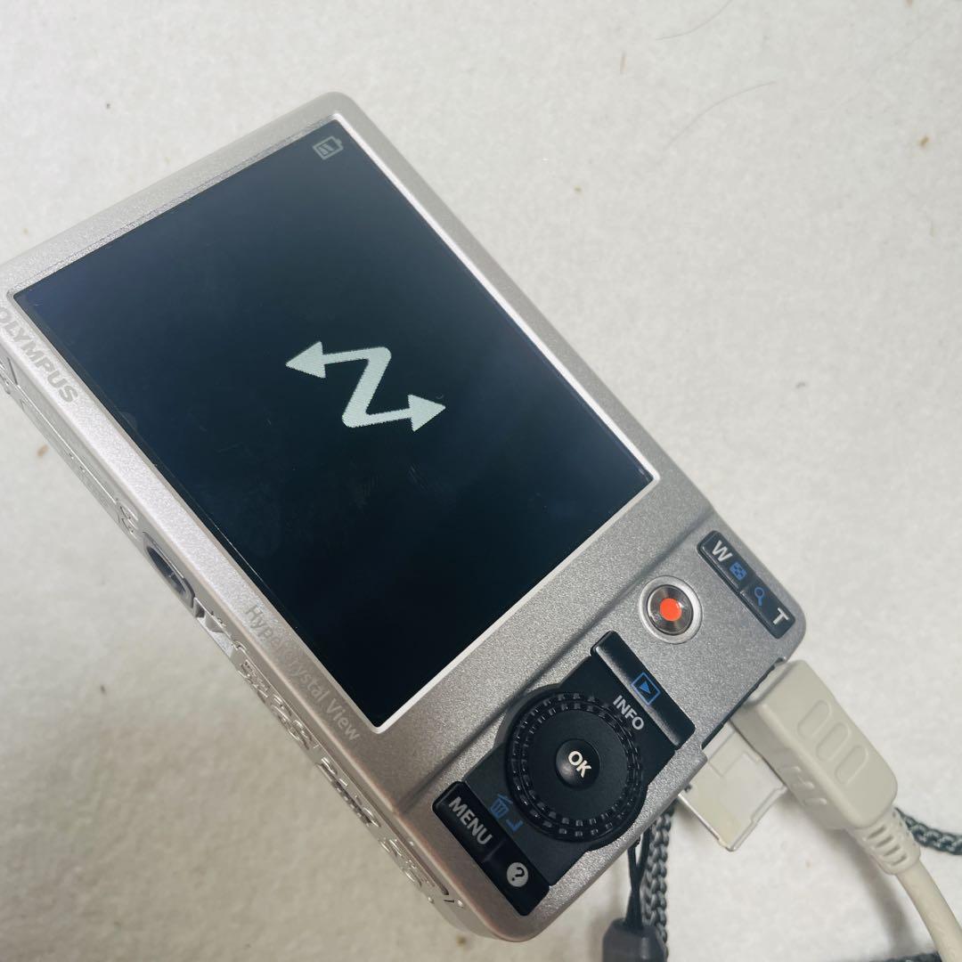 【極美品】OLYMPUS オリンパス μ 7040 デジカメ　ブルー 極美品】OLYMPUS オリンパス μ 7040 デジカメ ブルー 生産終了品