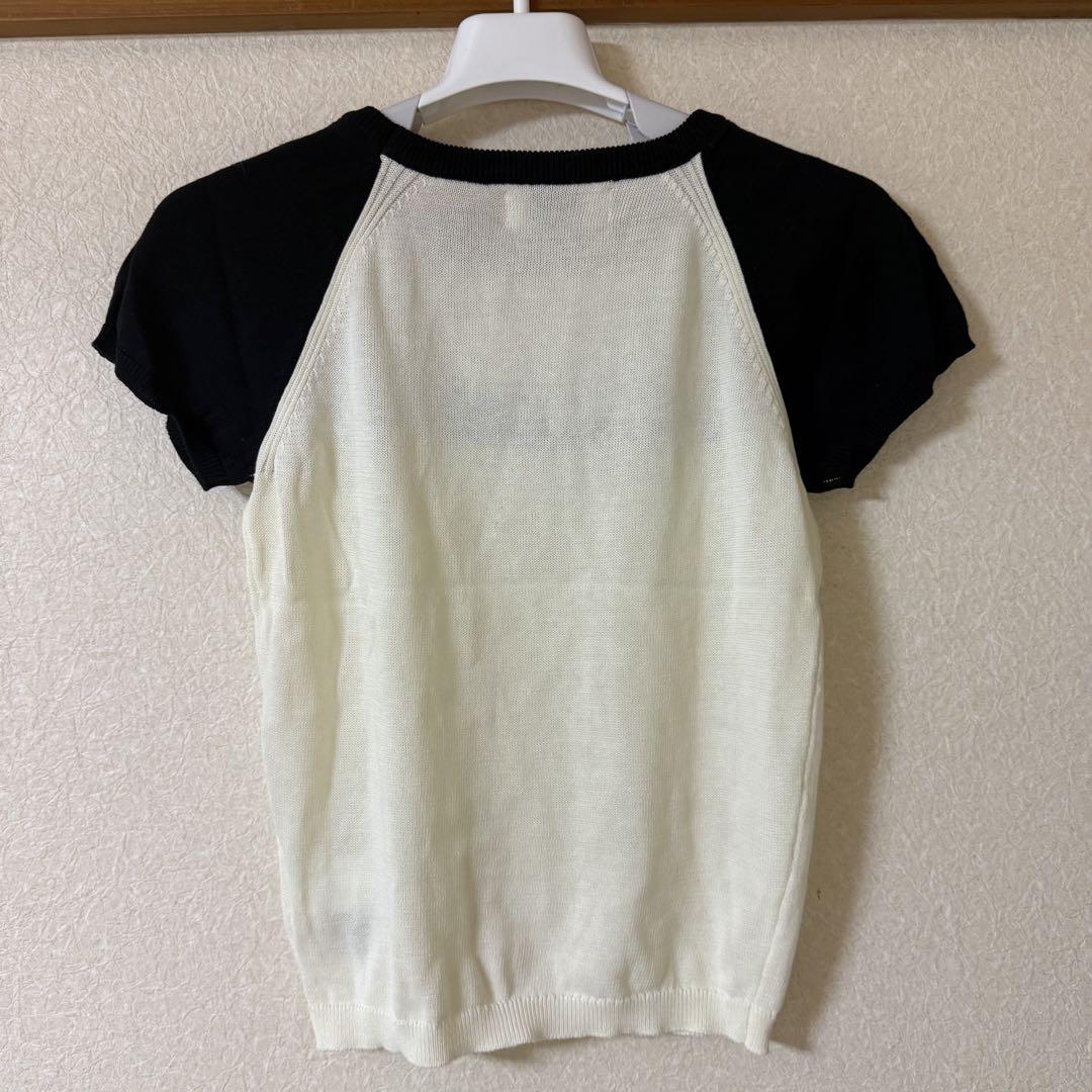 andmary ✧ Mary logo knit tops｜ivory