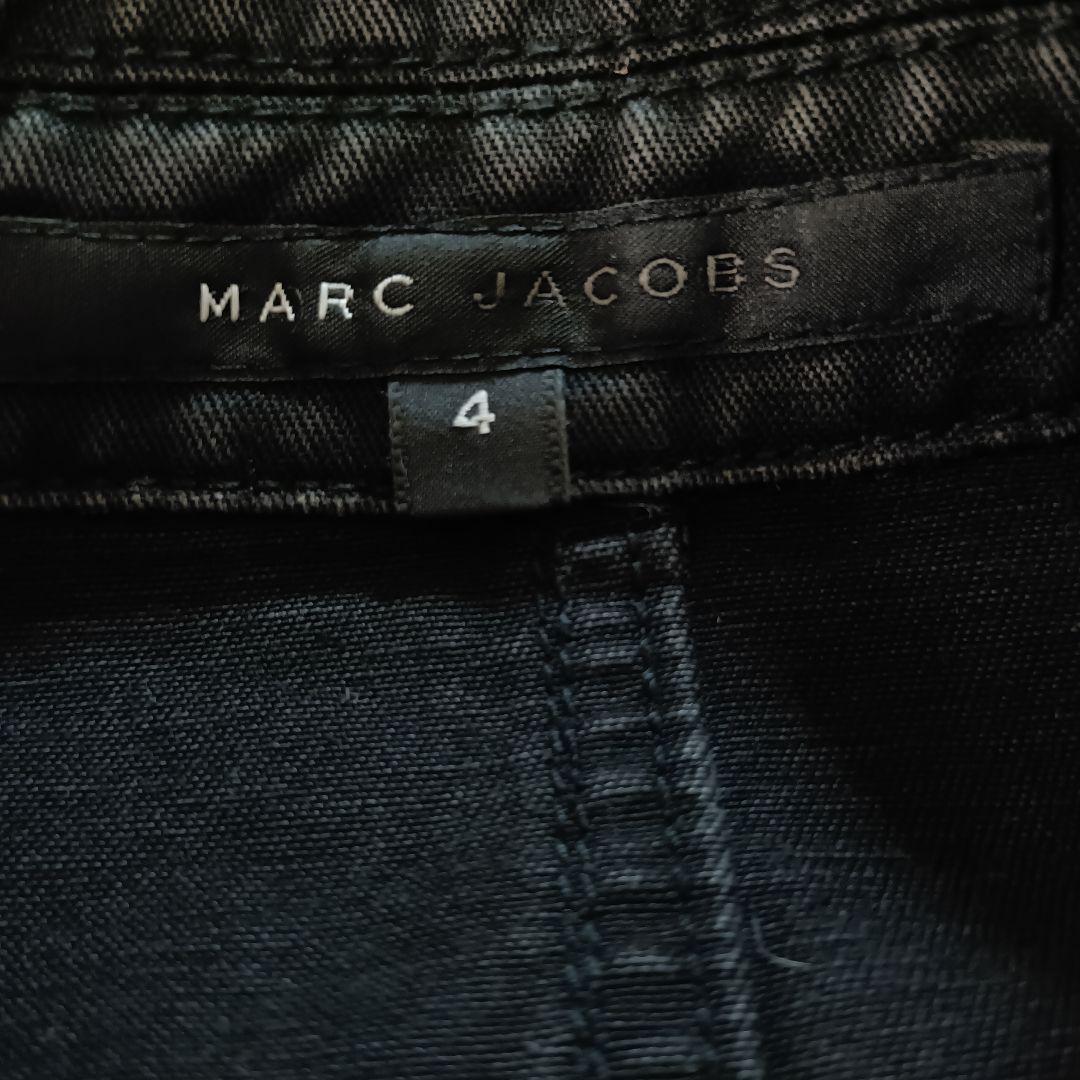 a1661】MARC JCOBS 長袖 デニム ジャケット 4 ブラック - メルカリ
