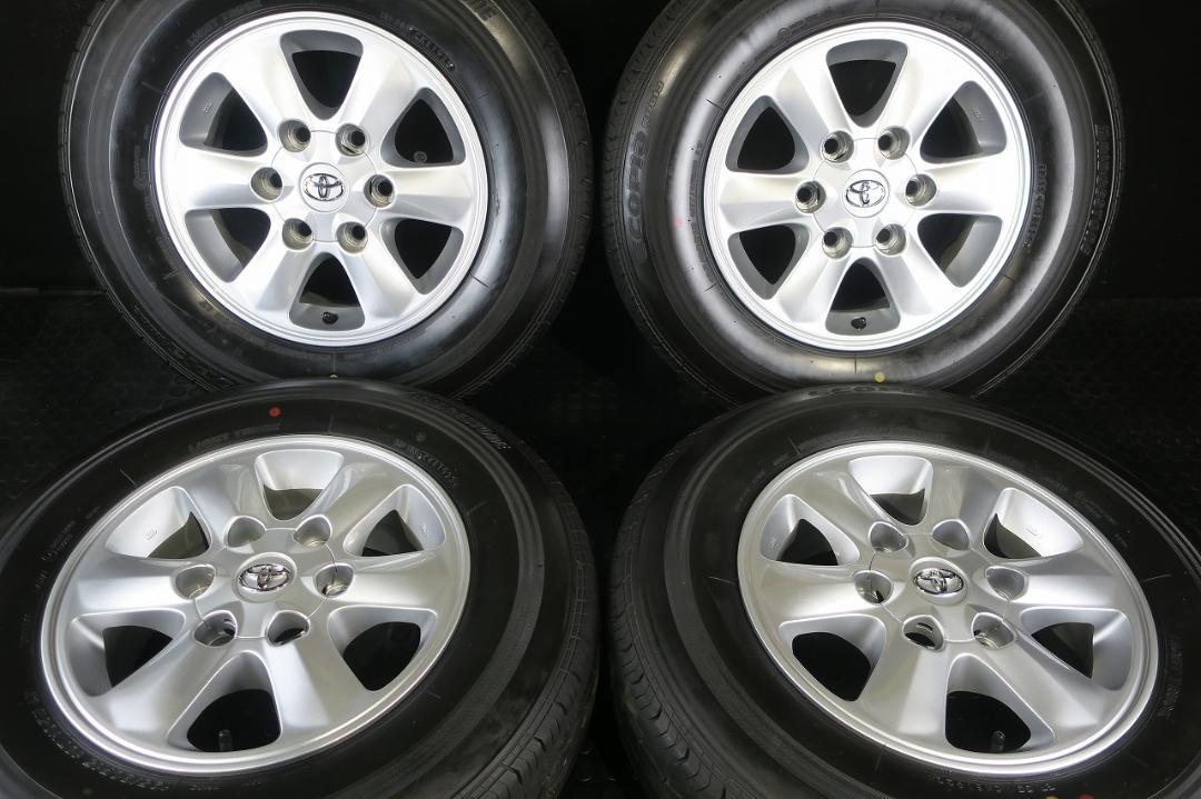 トヨタ純正 200系 ハイエース アルミホイール 新車外し 195/80R15