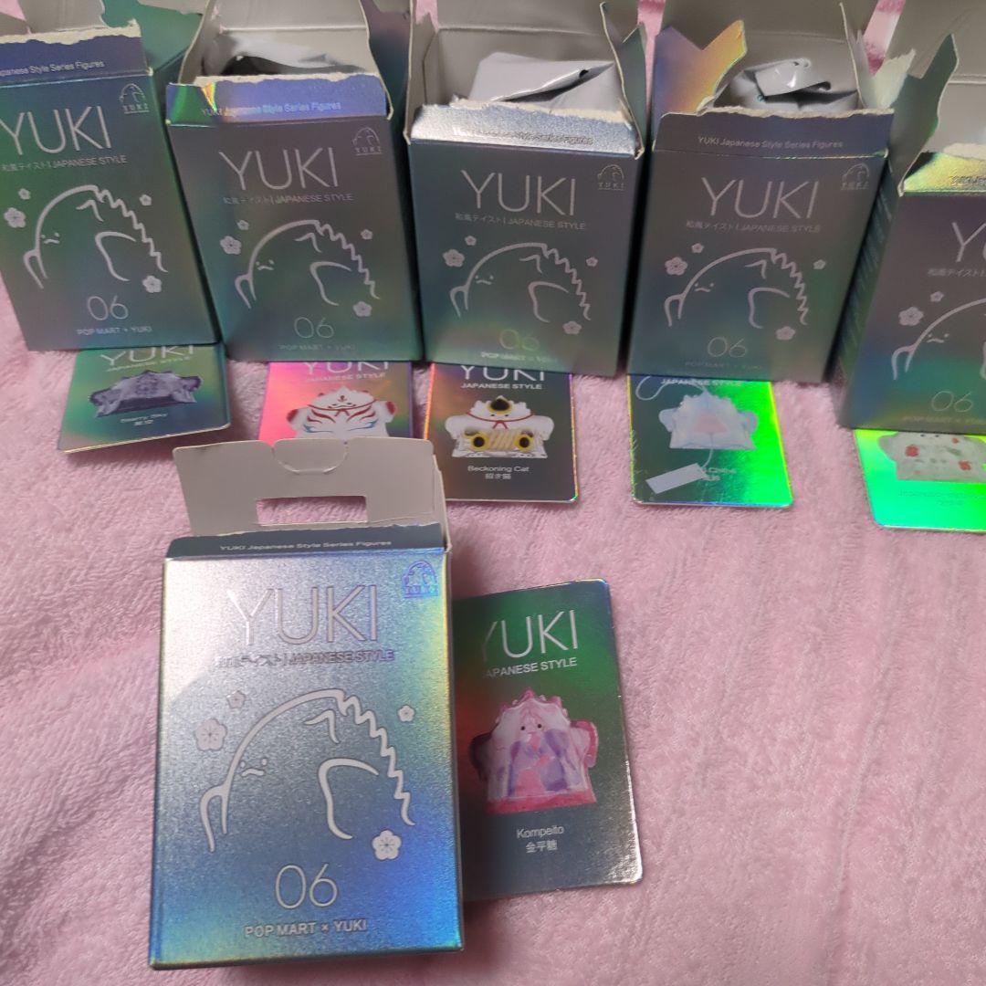 POP MART × YUKI 和風テイスト　06 6種セット