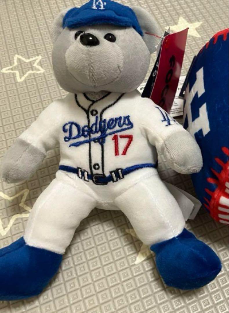 公式大谷翔平背番号ロサンゼルスドジャースベアdodgersぬいぐるみユニフォーム
