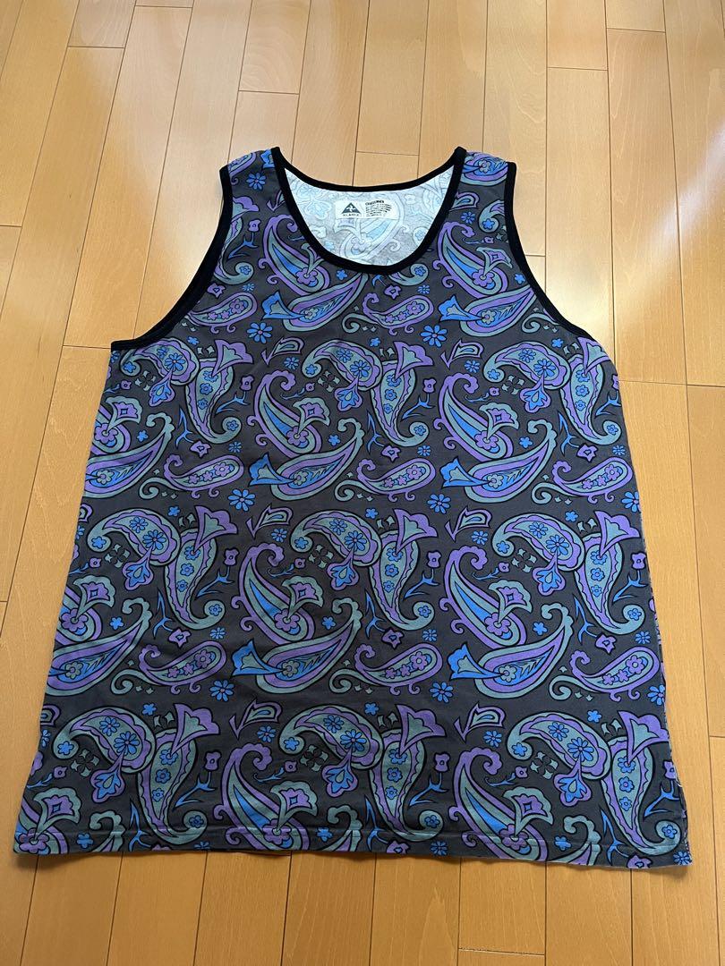 CHALLENGER ペイズリー柄 タンクトップ XL